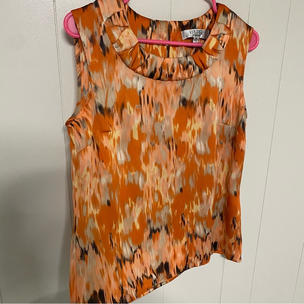 KASPER SEPERATES SLEEVELESS TOP - Picture 5 of 7
